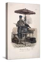Chestnut Seller-Antoine Charles Horace Vernet-Stretched Canvas