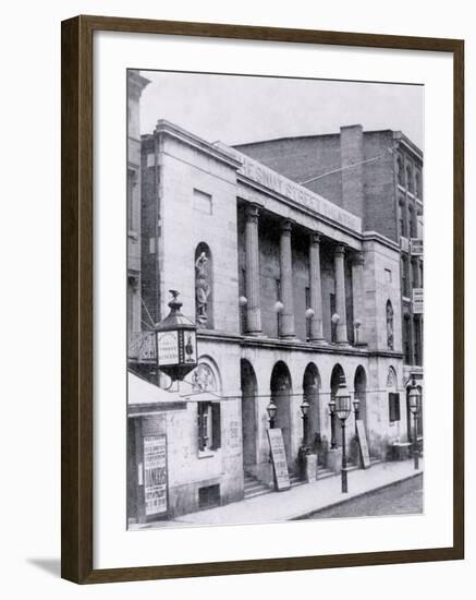 Chestnut Street Theatre, Philadelphia, Pennsylvania-null-Framed Photo