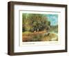 Chestnut Tree in Bloom-Unknown Renoir-Framed Art Print