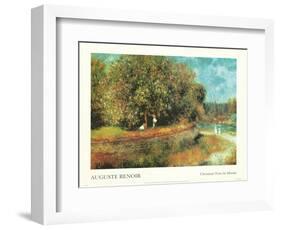 Chestnut Tree in Bloom-Unknown Renoir-Framed Art Print