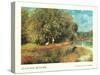 Chestnut Tree in Bloom-Unknown Renoir-Stretched Canvas