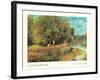 Chestnut Tree in Bloom-Unknown Renoir-Framed Art Print