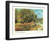 Chestnut Tree in Bloom-Unknown Renoir-Framed Art Print