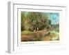 Chestnut Tree in Bloom-Unknown Renoir-Framed Art Print