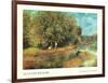 Chestnut Tree in Bloom-Unknown Renoir-Framed Art Print