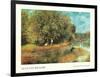 Chestnut Tree in Bloom-Unknown Renoir-Framed Art Print