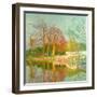 Chestnut Tree in the Evening Sun-Émile Claus-Framed Giclee Print