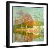 Chestnut Tree in the Evening Sun-Émile Claus-Framed Giclee Print