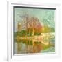 Chestnut Tree in the Evening Sun-Émile Claus-Framed Giclee Print