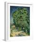 'Chestnut Trees in Blossom', 1890-Vincent van Gogh-Framed Giclee Print