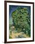 'Chestnut Trees in Blossom', 1890-Vincent van Gogh-Framed Giclee Print