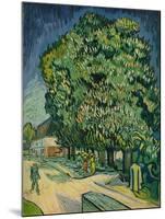 'Chestnut Trees in Blossom', 1890-Vincent van Gogh-Mounted Giclee Print