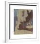 Chestnut Trees in Moonlight-Ernst Ludwig Kirchner-Framed Premium Giclee Print