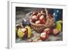 Chestnuts in Basket and Vials with Tincture-ChamilleWhite-Framed Photographic Print