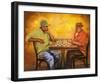 Chet and Hector-Sterling Brown-Framed Art Print