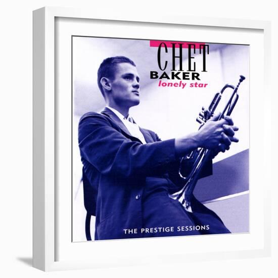 Chet Baker - Lonely Star-null-Framed Art Print