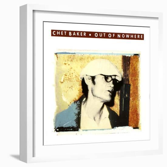 Chet Baker - Out of Nowhere-null-Framed Art Print