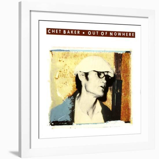 Chet Baker - Out of Nowhere-null-Framed Art Print