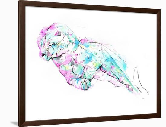 Chetah-Alexis Marcou-Framed Art Print