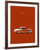 Chev Belair 56-Mark Rogan-Framed Art Print