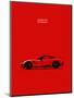 Chev Corvette-Stingray Red-Mark Rogan-Mounted Art Print