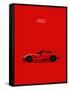 Chev Corvette-Stingray Red-Mark Rogan-Framed Stretched Canvas