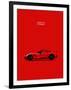 Chev Corvette-Stingray Red-Mark Rogan-Framed Art Print