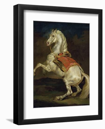 Cheval Cabre-Théodore Géricault-Framed Giclee Print