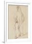 Cheval debout, vu de dos-Edme Bouchardon-Framed Giclee Print