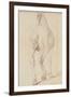 Cheval debout, vu de dos-Edme Bouchardon-Framed Giclee Print