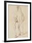 Cheval debout, vu de dos-Edme Bouchardon-Framed Giclee Print