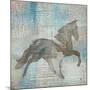 Cheval II Brown-Studio Mousseau-Mounted Art Print