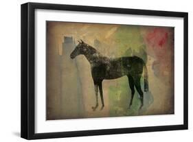 Cheval Noir v2-Ryan Fowler-Framed Art Print