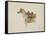Cheval sellé, tourné vers la gauche-Antoine Alphonse Montfort-Framed Stretched Canvas