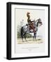 Chevau-Légers De La Garde Du Roi, Trumpeter, 1814-15-Eugene Titeux-Framed Giclee Print