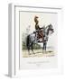 Chevau-Légers De La Garde Du Roi, Trumpeter, 1814-15-Eugene Titeux-Framed Giclee Print