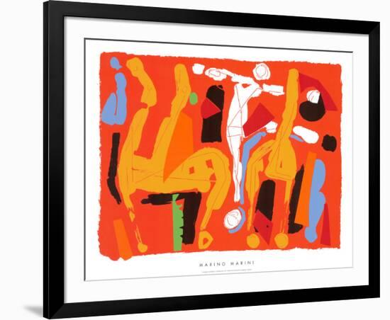 Chevaux et Cavaliers V, c.1972-Marino Marini-Framed Serigraph