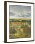 Cheveley Park, Near Newmarket-Jan Siberechts-Framed Giclee Print