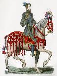 Henry II of France, as Captain of the Light Cavalry, 16th Century (1882-188)-Chevignard Chevignard-Mounted Giclee Print