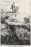 In Plato's "Republic" Socrates Likens Mankind to Prisoners in a Cave-Chevignard-Mounted Photographic Print
