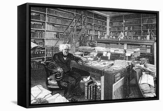 Chevreul, in His Study-null-Framed Stretched Canvas