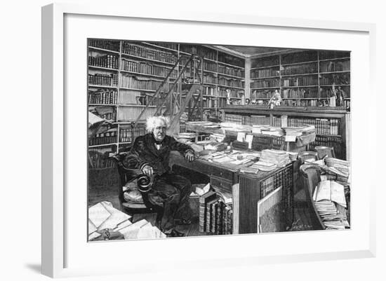 Chevreul, in His Study-null-Framed Photographic Print