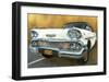 Chevrolet 58 Blanche-Cobe-Framed Art Print