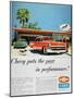 Chevrolet Ad, 1957-null-Mounted Giclee Print