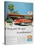 Chevrolet Ad, 1957-null-Stretched Canvas