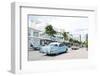 Chevrolet Bel Air, Year of Manufacture 1957, the Fifties, American Vintage Car, Ocean Drive-Axel Schmies-Framed Photographic Print