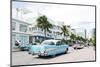Chevrolet Bel Air, Year of Manufacture 1957, the Fifties, American Vintage Car, Ocean Drive-Axel Schmies-Mounted Photographic Print