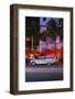 Chevrolet Bel Air, Year of Manufacture 1957, the Fifties, American Vintage Car, Ocean Drive-Axel Schmies-Framed Photographic Print