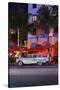 Chevrolet Bel Air, Year of Manufacture 1957, the Fifties, American Vintage Car, Ocean Drive-Axel Schmies-Stretched Canvas