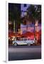 Chevrolet Bel Air, Year of Manufacture 1957, the Fifties, American Vintage Car, Ocean Drive-Axel Schmies-Framed Photographic Print